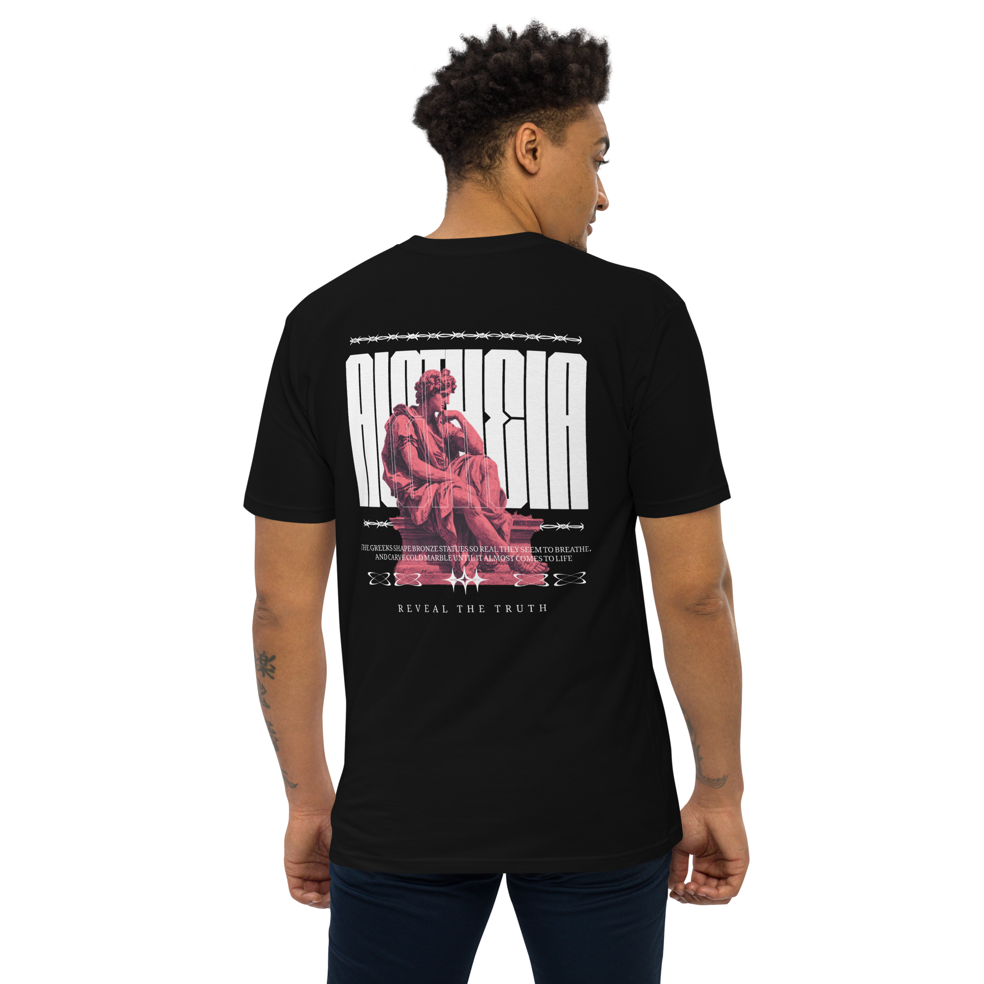 Aletheia Sculpture Tee (Black)