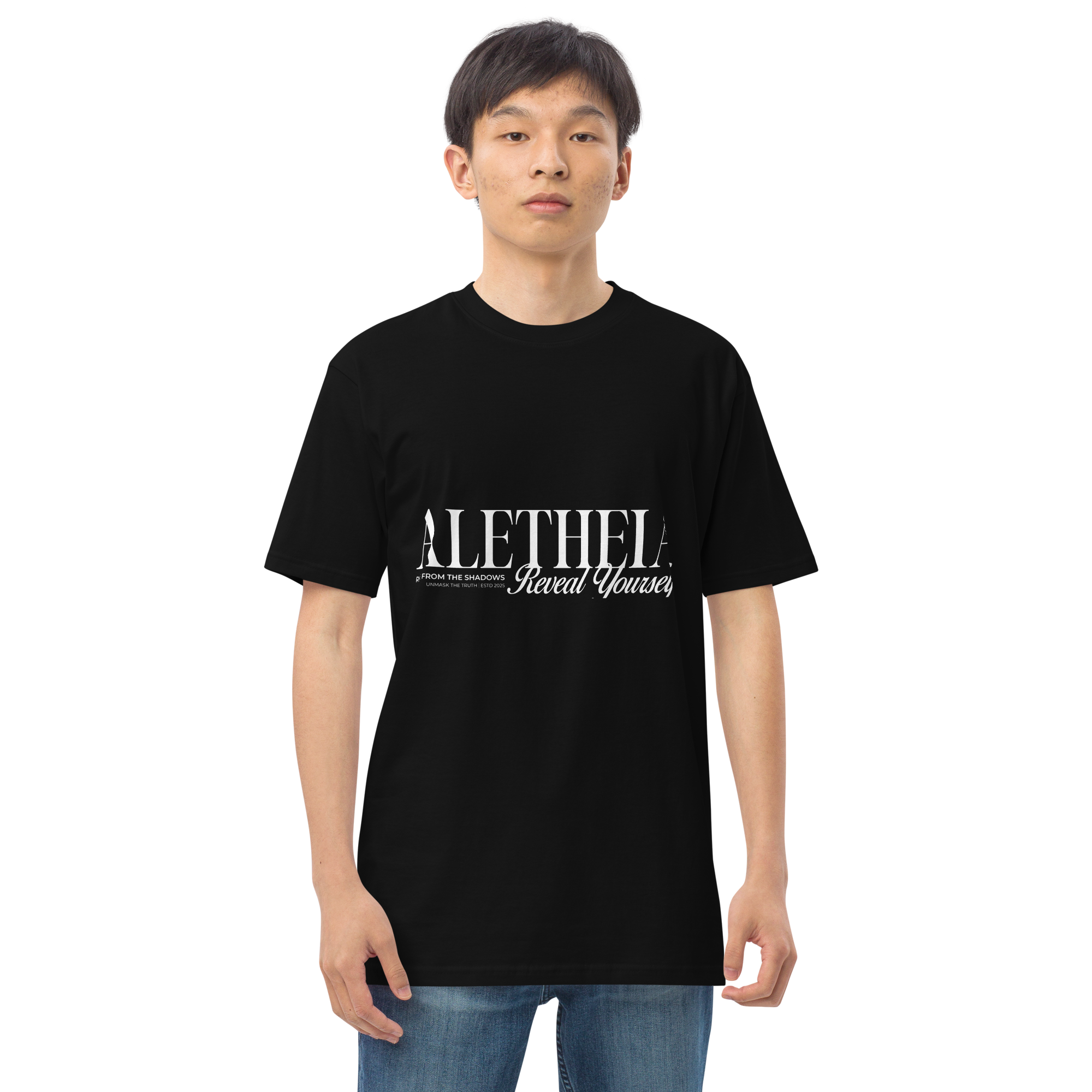 Aletheia – Reveal Yourself Tee (Black)