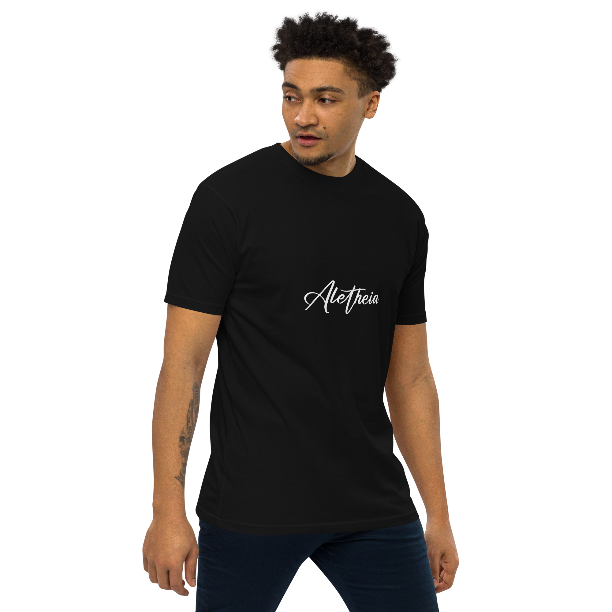 Aletheia Sculpture Tee (Black)