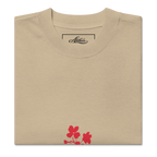 Florecer en Silencio – Camiseta Vintage (Dorada)