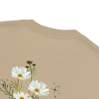 Florecer en Silencio – Camiseta Vintage (Dorada)